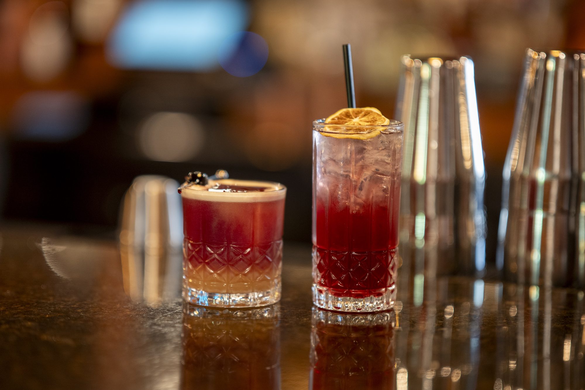 Cocktails at The Lounge bar